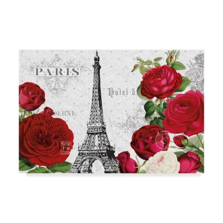 Katie Pertiet 'Rouge Paris I' Canvas Art,22x32